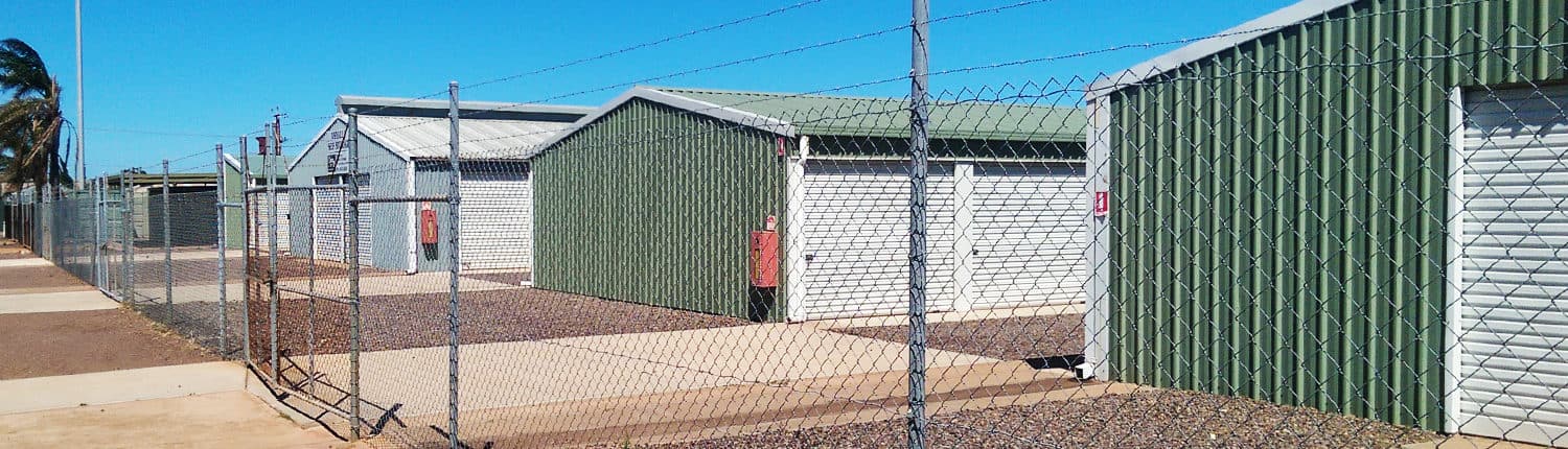 Secure perimeter fencing - Whyalla Self Storage