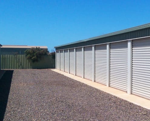 Easy vehicle access Easy vehicle access at Whyalla Self Storage