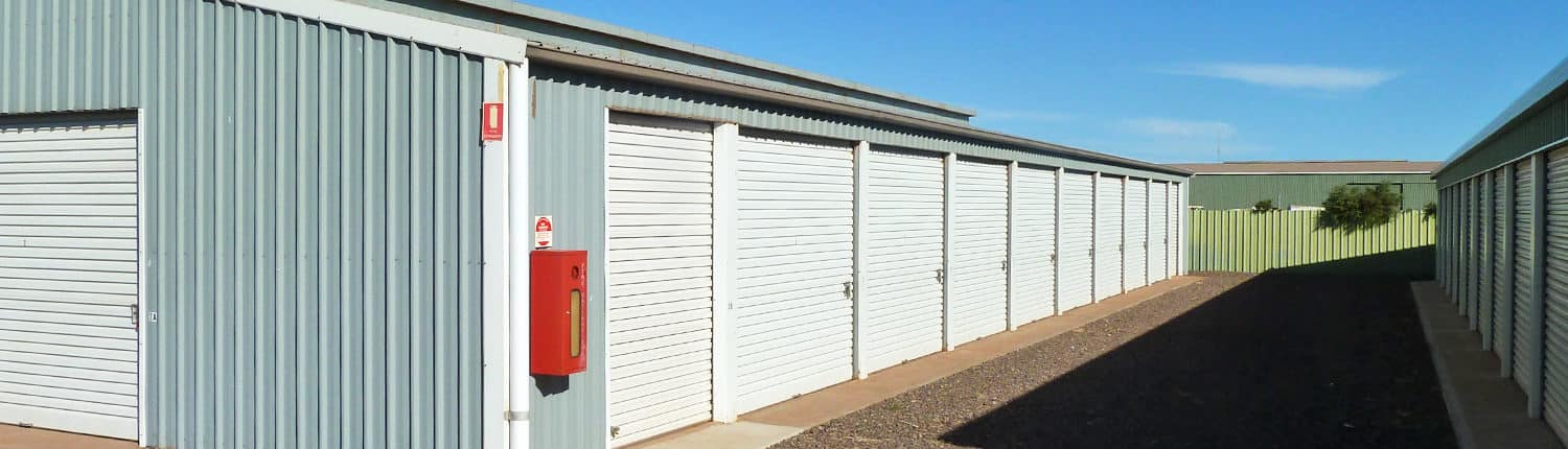 Unload in the shade - Whyalla Self Storage